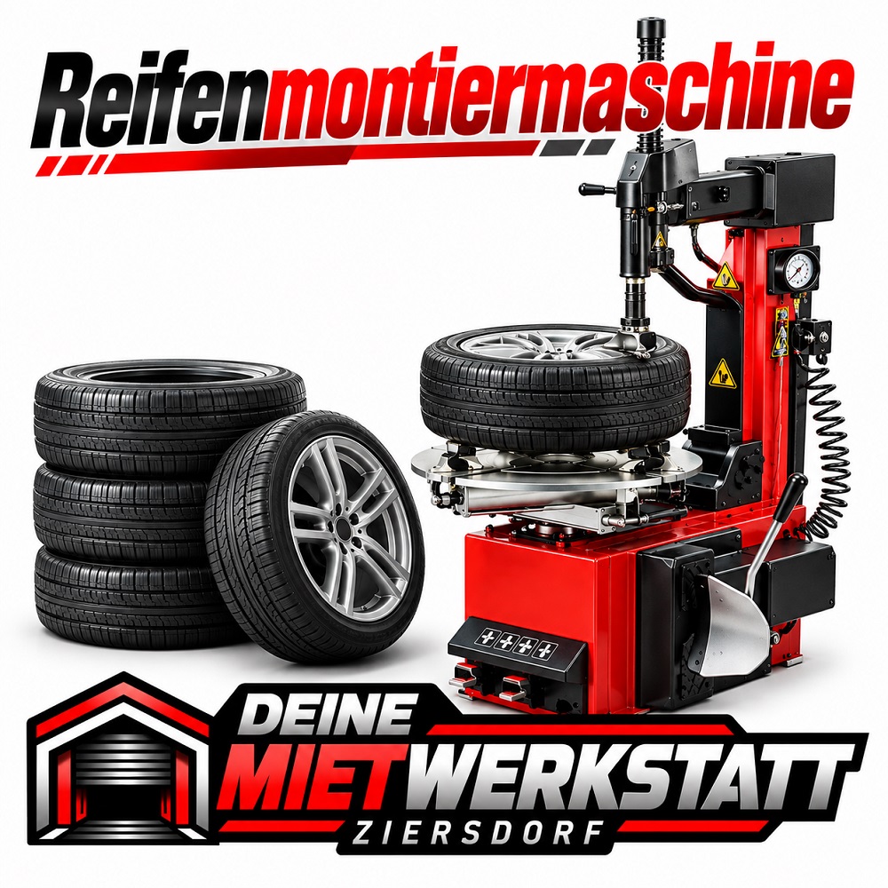 Reifenmontiermaschine mieten – Reifen selbst montieren